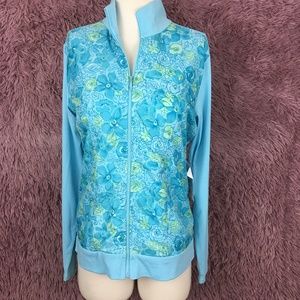 NWT Coldwater Creek Floral Light Jacket ~ Small